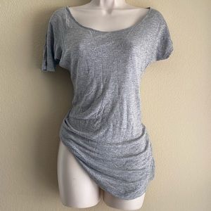 Asymmetrical Grey Tee Shirt